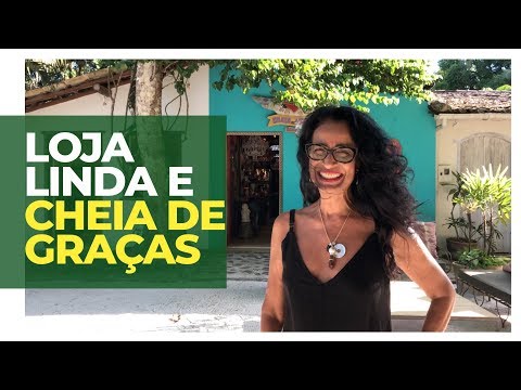 LOJA LINDA E CHEIA DE GRAÇAS EM TRANCOSO - LUSTRES MAIS INCRÍVEIS QUE JÁ TE MOSTREI