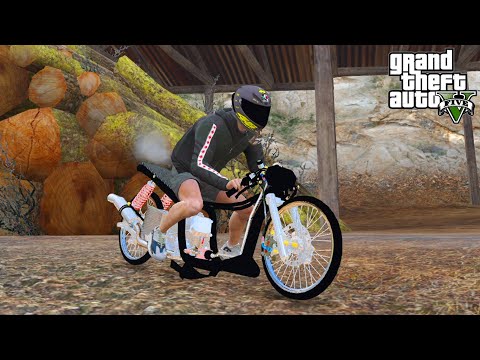 GOKIL MOTOR DRAG BIKE THAILOOK BUAT OFFROAD MANTAP - GTA V MOD INDONESIA EPISODE SPESIAL