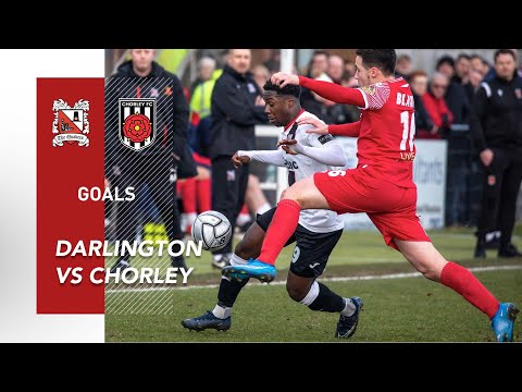 Goals: Darlington v Chorley