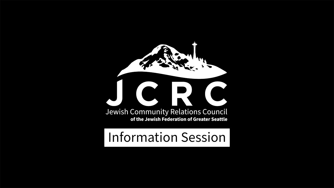 Jewish Community Relations Council | Information Session