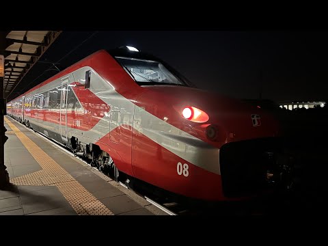 AV Frecciargento 8829 Milano C.le - Ancona svolto dall’ETR700.08 con la nuova livrea Frecciarossa