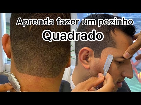 How to do a hairline trim with a razor - Beginner barber 💈
