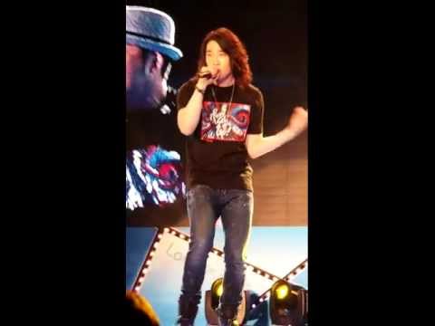 120805 Eddie Shin @ SBS ALLROCK KOREA - Be With You