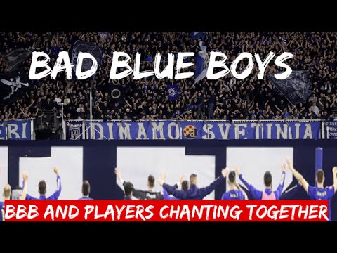 MUST SEE | BAD BLUE BOYS | DINAMO ZAGREB VS OSIJEK 3-0 | BBB AND PLAYERS CHANTING TOGETHER |