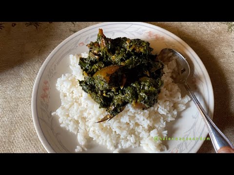 LET'S COOK PALAVA SAUCE | LIBERIAN FOOD | INCLUDES EATING😋❤️🇱🇷😋 | LIBERIA 2021| HelenasQueendom