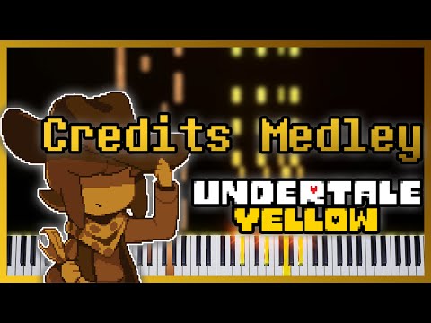 Undertale Yellow (Credits Medley) [Piano Cover] - Undertale Yellow OST