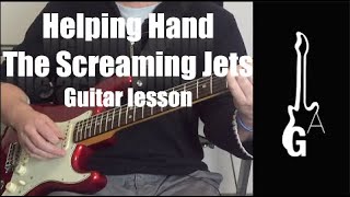 Helping Hand by The Screaming Jets, guitar lesson