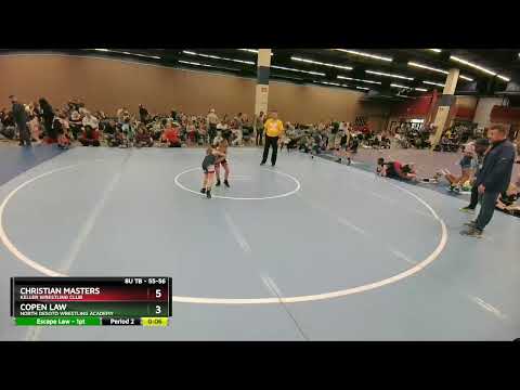 55-56 Lbs Round 2 - Christian Masters, Keller Wrestling Club Vs Copen Law, North DeSoto Wrestling