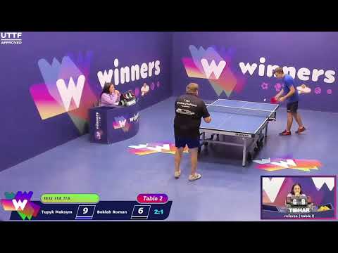 Winners League  25.09.21 Tupyk Maksym - Boklah Roman  18:30