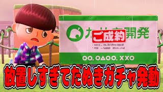 【あつ森】島を放置しすぎてまたたぬきガチャが発動してしまいました…【あつまれどうぶつの森】