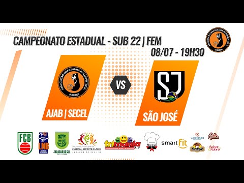 Campeonato Estadual Sub 22 Feminino - AJAB / SECEL X Basquete São José