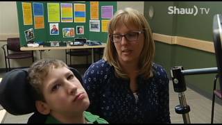 Fifteen year old with cerebral palsy able to communicate for first time