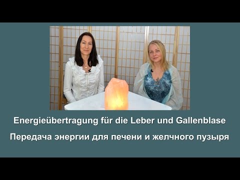 03. Energieübertragung: Leber und Gallenblase. Печень, желчный пузырь.