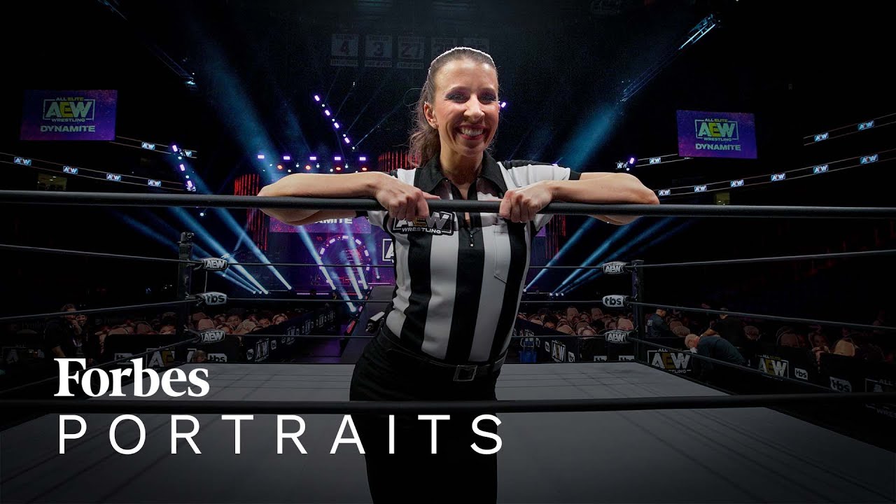 Meet Aubrey Edwards: From Video Game Maker To All Elite Wrestling Referee
