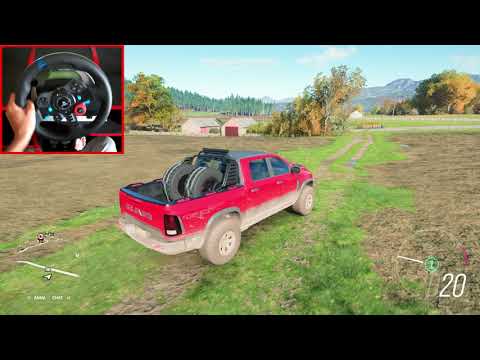 2017 RAM REBEL TRX [4K] - OFF ROAD - Forza Horizon 4 | Logitech G29 Gameplay