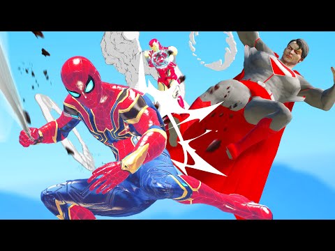 THE AVENGERS MARVEL COMICS vs. JUSTICE LEAGUE DC COMICS | REMAKE BATTLE PART 2
