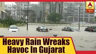 Heavy Rain Wreaks Havoc In Gujarat | ABP News