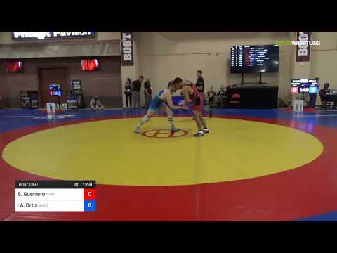 2018 Marine Corps US Open/Senior Men's Greco-Roman 77 Con 8 #1 - Sergio Guerrero (NMU-) Vs. Alec O
