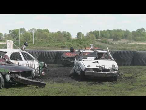 BONE STOCK HEAT 1 DEMOLITION DERBY 2017