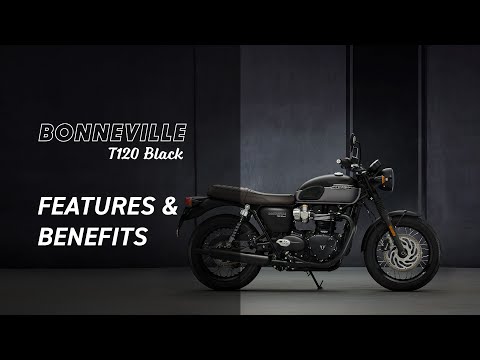 2022 Triumph Bonneville T120 Black in Bakersfield, California - Video 1