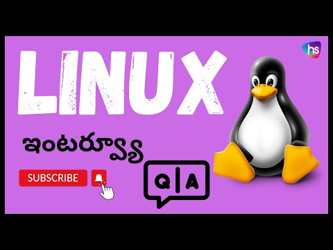 ChatGPT - Linux interview questions and answers for 1 year in telugu