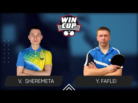 23:00 Vladyslav-Ivan Sheremeta - Yevhenii Faflei West 5 WIN CUP 31.05.2024 | Table Tennis WINCUP