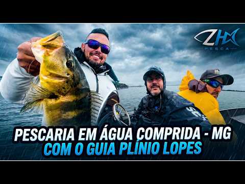 Pescaria em Agua Comprida MG com o guia Plínio Lopes