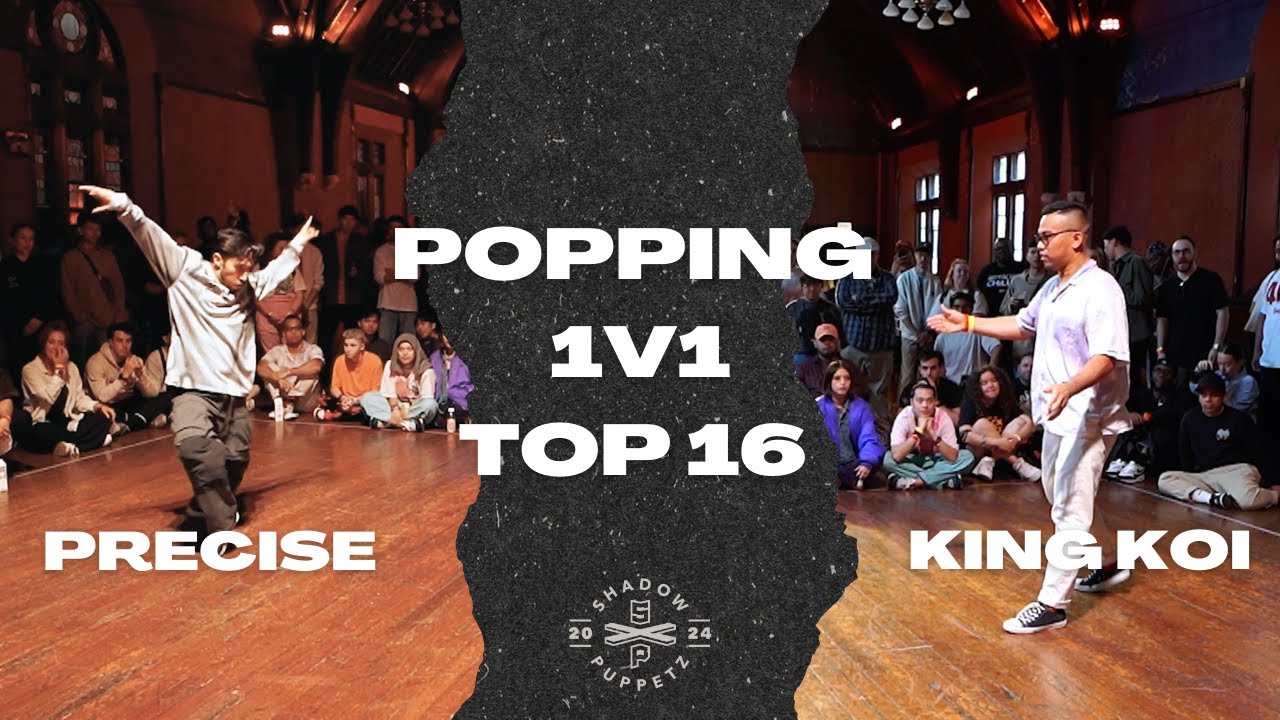 PRECISE VS KING KOI | TOP 16 | POPPING 1V1 | OUT OF THE SHADOWS 2024