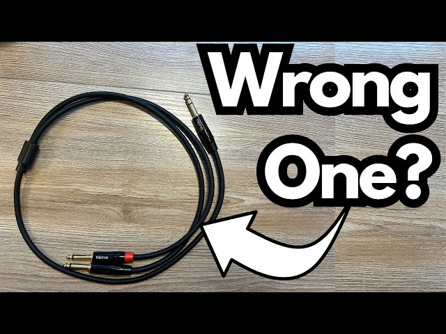 Vídeo relacionado con Tisino Cable TRS de 1/4 Pulgadas, Equilibrado de Audio Estéreo Macho a Macho Pro, Cable de Interconexión Trenzado de Nailon, 15 Pies
