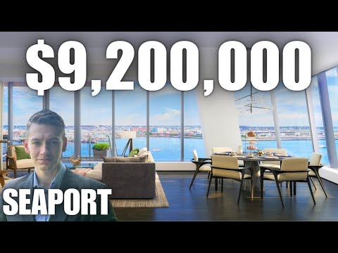 Touring a $9 Million Dollar Boston Condo | St. Regis Seaport