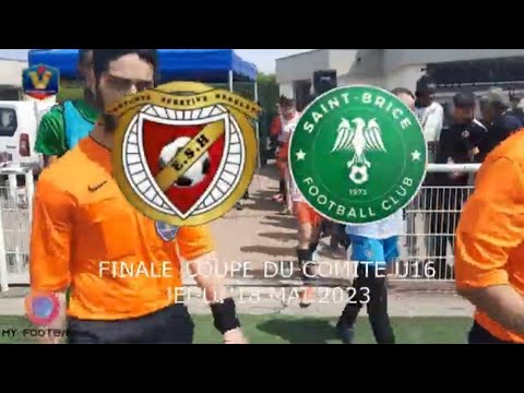 JEUDI 18 MAI COUPE DU COMITE 2023 FINALE U16 ES HERBLAY - FC ST BRICE LE MATCH