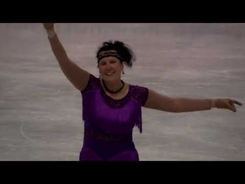 ISU Adults Comp. Oberstdorf 2017 Gabriele Ermoneit Free Skating Ladies Silver III (ChaChaCha)