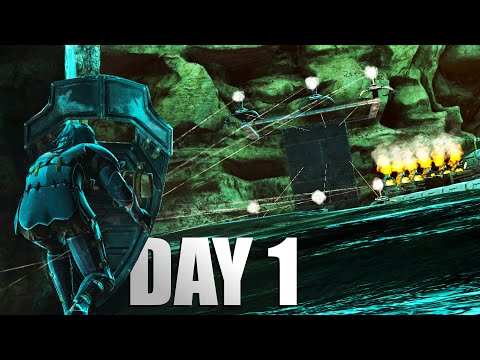 SHIELD SOAKING BEAR CAVES ON DAY 1? - ARK PVP - ARK Survival Evolved