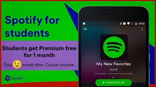 Get Free Spotify Premium for Students | Spotify Student Discount |