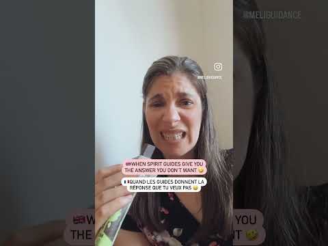 Spirit Guides not giving you the answer you want 😂 #channeling #spiritguidemessages #akashicrecords