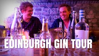 Visiting Edinburgh Gin Distillery Tour in Scotland