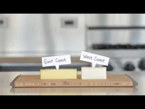 The Difference Between East Coast and West Coast Butter