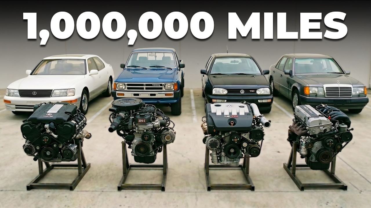 Never Sell These 12 Cars — Their Engines Can Last 1,000,000 Miles!