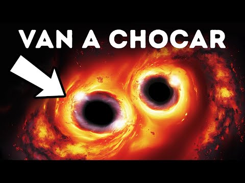 Podríamos ser testigos de la colisión de dos agujeros negros
