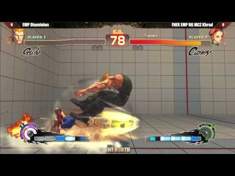 SSF4 AE2012 Top 8 EMP Dieminion vs FNEX EMP RG MCZ KBrad  - Defend The North Tournament