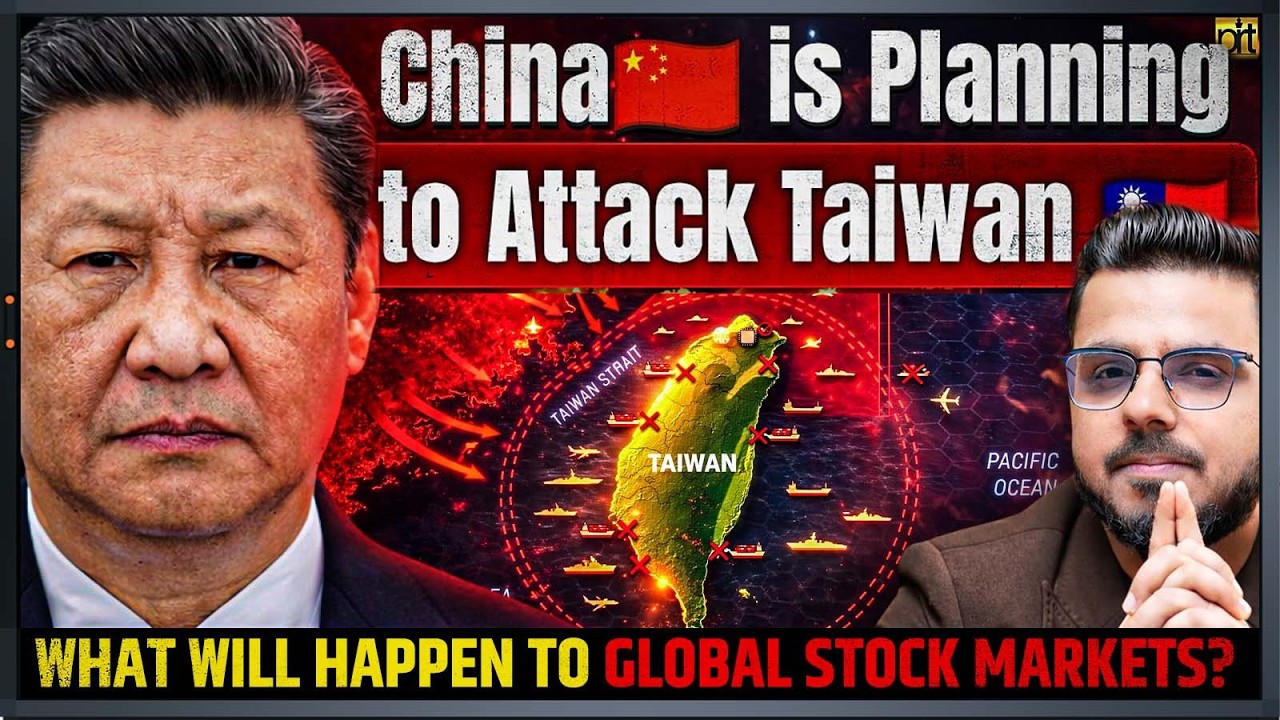 China 🇨🇳 is Planning to Attack Taiwan 🇹🇼 | What will Happen to Global Stock Markets?