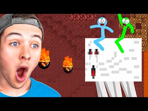 Nether Challenge: Animations vs Minecraft