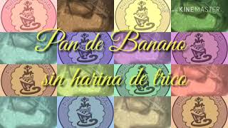 Queque de banano sin gluten