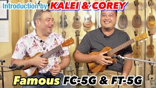 Tenorové ukulele KIWAYA FT-5G Koa FAMOUS