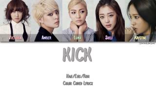 F(X) - KICK [Color Coded Han|Rom|Eng]