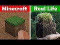 ONE HOUR OF MINECRAFT VS REAL LIFE! Minecraft vs Real Life animation