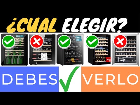 Vinoteca 2 zonas 33 botellas: conserva tus vinos tintos y blancos a la temperatura ideal