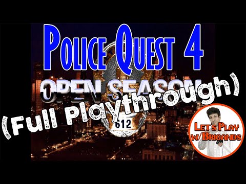 Police Quest 4: Open Season (Full Playthrough)