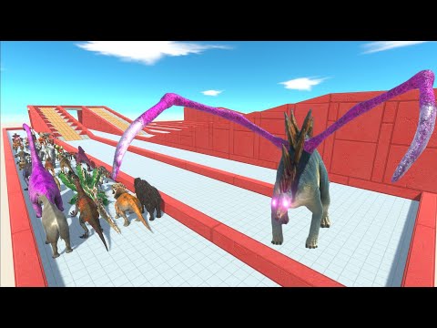 ESCAPE FROM ALIEN STEGOSAURUS #2 - Animal Revolt Battle Simulator