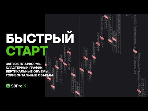SBProX - Быстрый старт. Запуск, кластеры, объемные индикаторы.